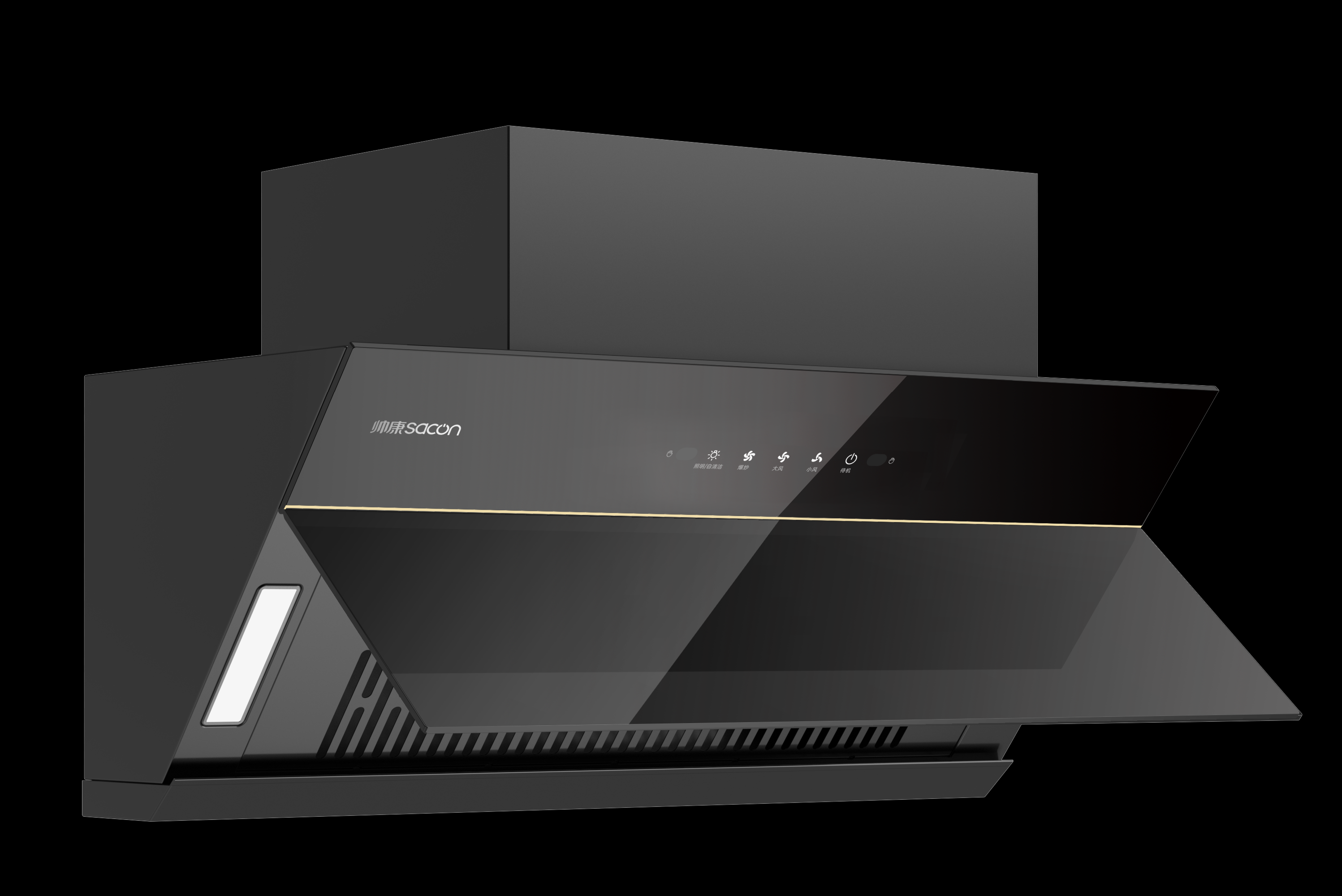 帅康吸油烟机CXW-298-C702 一级能效 挥手感应 26m³/min大吸力 750mm小尺寸高清大图