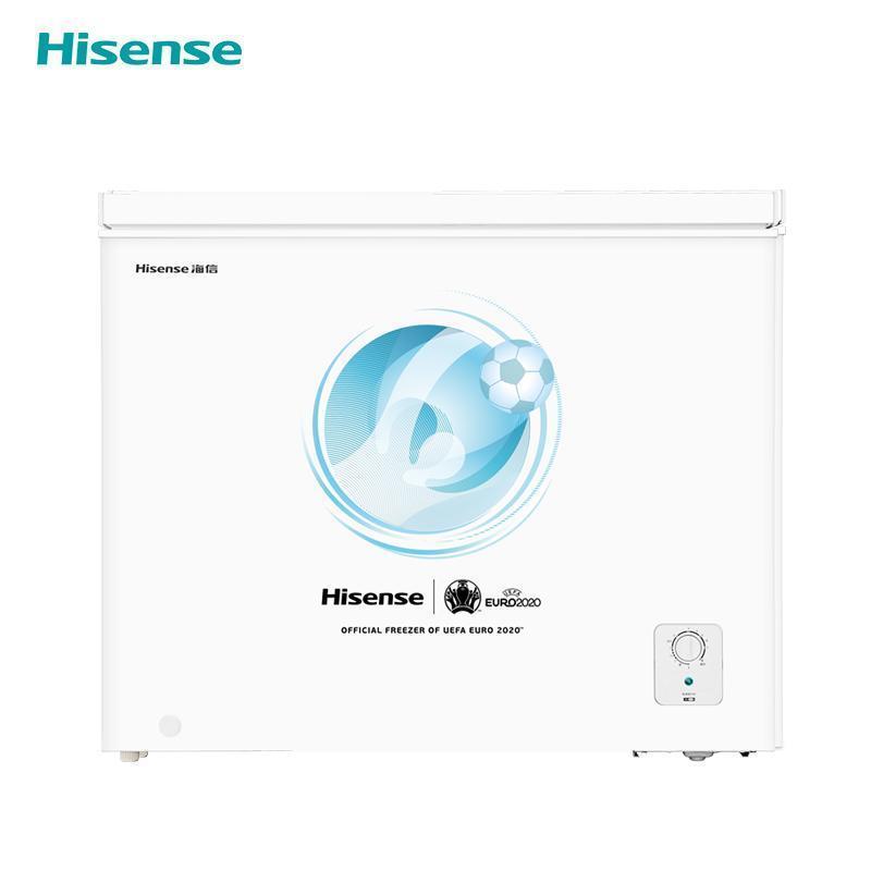 海信(Hisense)202升 冰柜家用小型冷藏冷冻柜卧式商用大容量 BD/BC-202ND