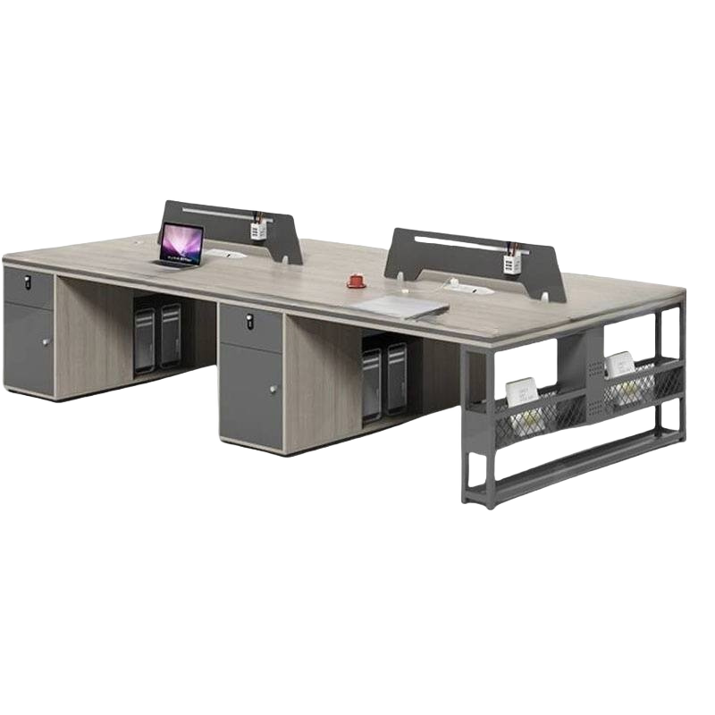 怡卓欧办公桌四人位张高清大图