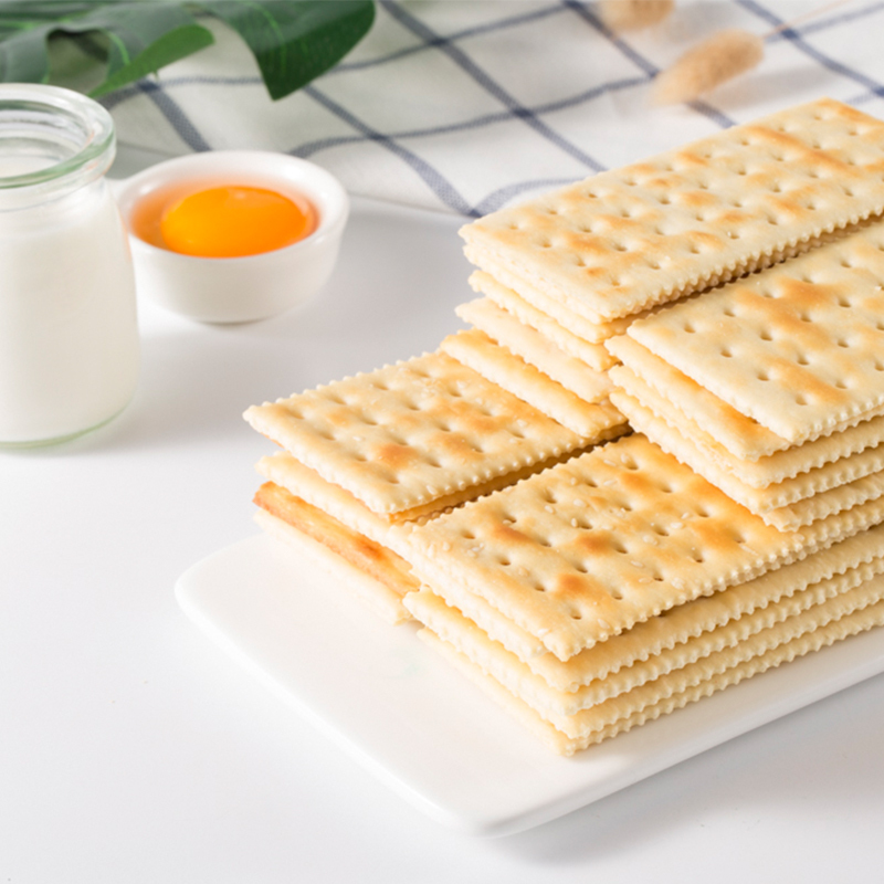 卡慕奶盐苏打饼干居家办公室休闲零食