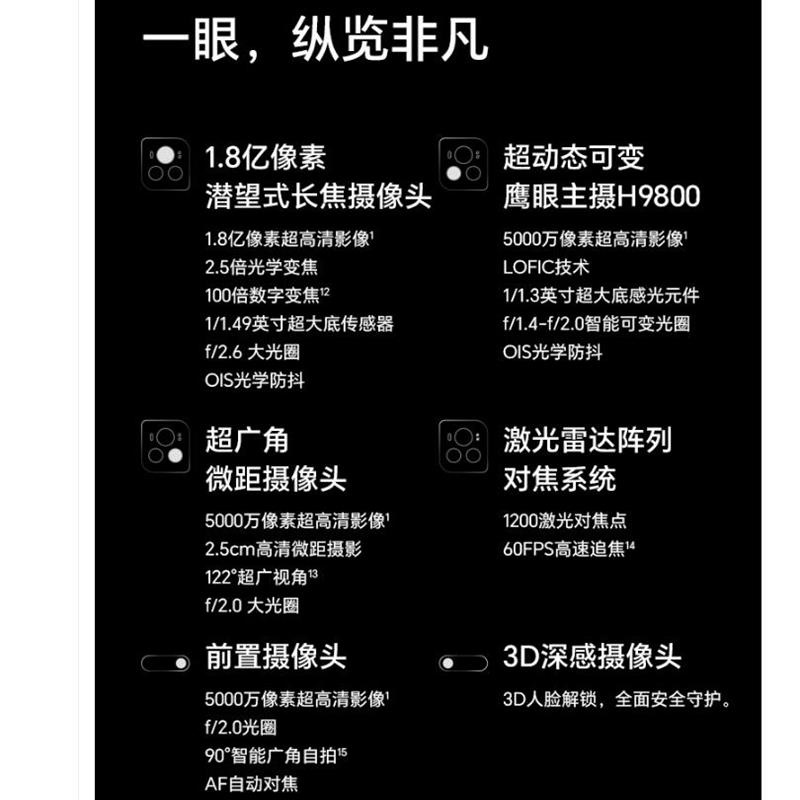 荣耀Magic6 至臻版 墨岩黑 16GB+1TB 第三代骁龙8旗舰芯 鸿雁卫星通信 1.8亿像素潜望长焦 80W 巨犀高清大图