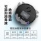 美的(Midea) 扫地机器人扫拖一体吸尘器家用全自动大吸力智能拖地机器人i50Pro 曜石黑