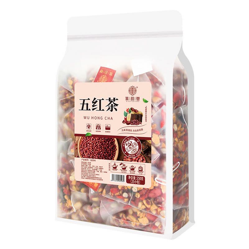 谯韵堂 五红茶250g/袋图片