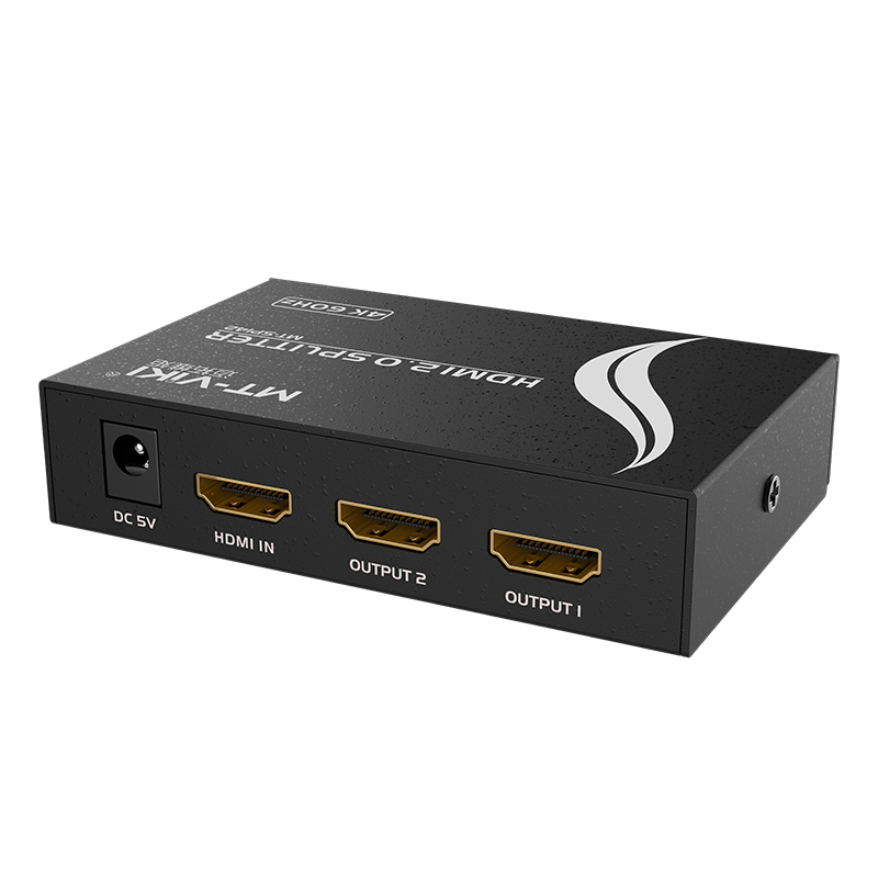迈拓维矩MT-SP142 hdmi分配器1进2出3D高清4K音视频一分二分频共享器高清大图