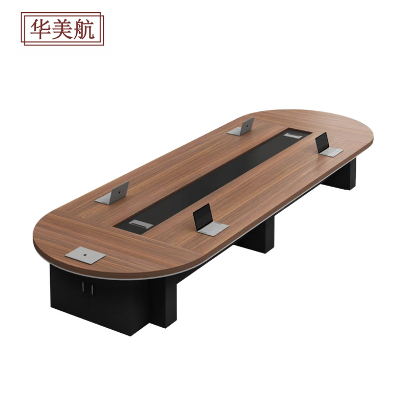 华美航 会议桌 3000*1400*750张高清大图