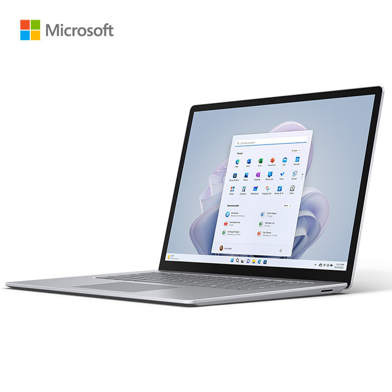 微软Surface Laptop 5 笔记本电脑 i7-1255U 16G 512G 亮铂金 15英寸高色域触屏 金属材质掌托 轻薄本办公本