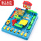 真智力小贝历险记3D立体迷宫走珠闯关轨道滚珠球钢珠游戏训练益智类玩具 小贝历险记(2颗钢珠)