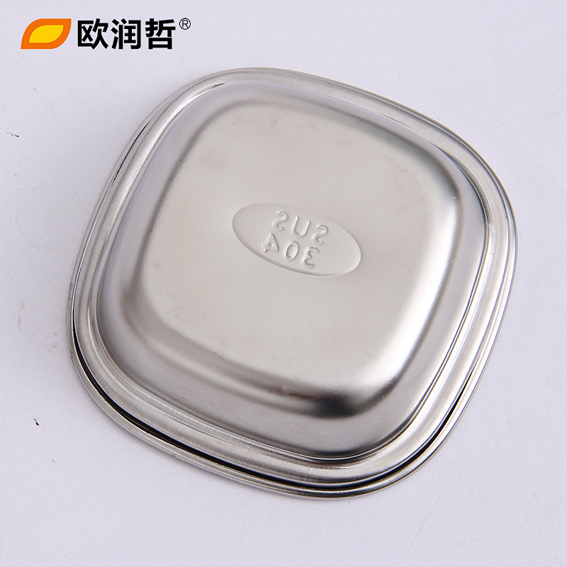 欧润哲 304钢1格调味碟 106598