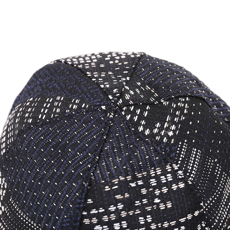 阿玛尼 emporio armani 男士拼接提花渔夫帽627182 3r532