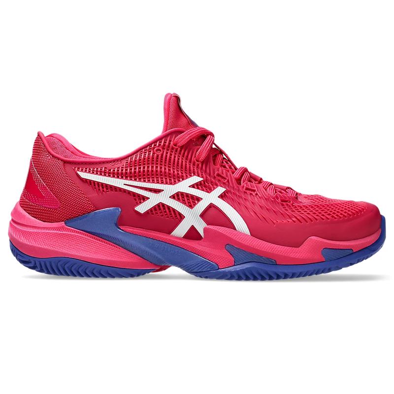 亚瑟士(ASICS)女综合训练鞋室内健身鞋稳定支撑耐磨防滑快速回弹 Bright_Rose/White 39.5