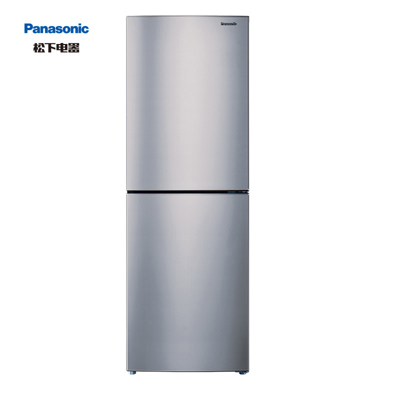 松下双门冰箱两门240升节能双开门电冰箱家用银离子去味除菌风冷无霜