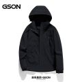 冲锋衣男女情侣三合一可拆卸登山服春秋冬季加绒外套_290 L 男款-黑色【春秋单款】