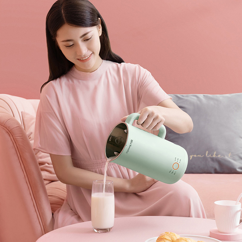 九阳豆浆机破壁免过滤家用全自动迷你小型1-3单人 蓝色 600ml