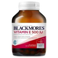 澳洲 BLACKMORES 澳佳宝 天然 维生素E 软胶囊 500IU 150粒 1瓶装 VE维E 澳大利亚进口