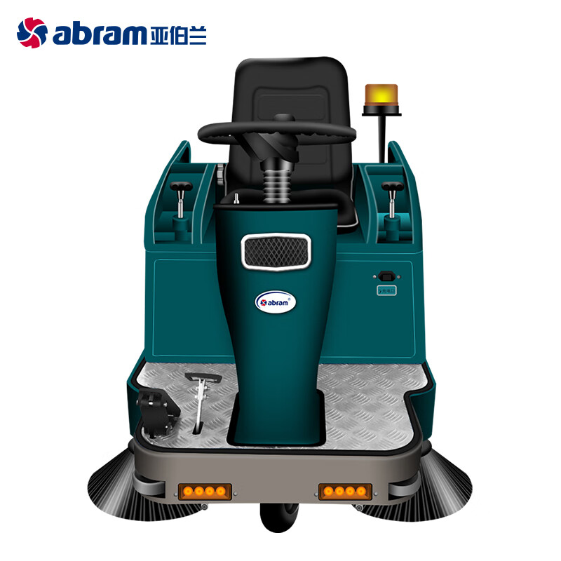 亚伯兰(abram)YBL-1100 (48V32A) 驾驶式扫地车 物业保洁工厂商用市政环卫清扫车 室内扫地车 边扫边高清大图