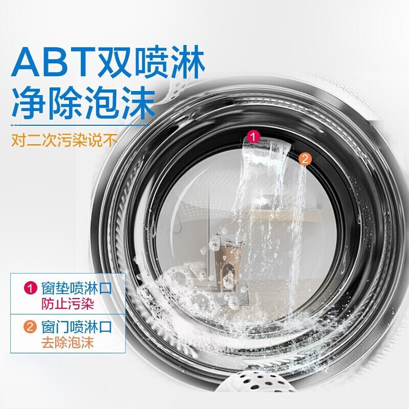 海尔(Haier) 洗干一体机 9公斤滚筒洗衣机 G90928HB12G(单位:件)