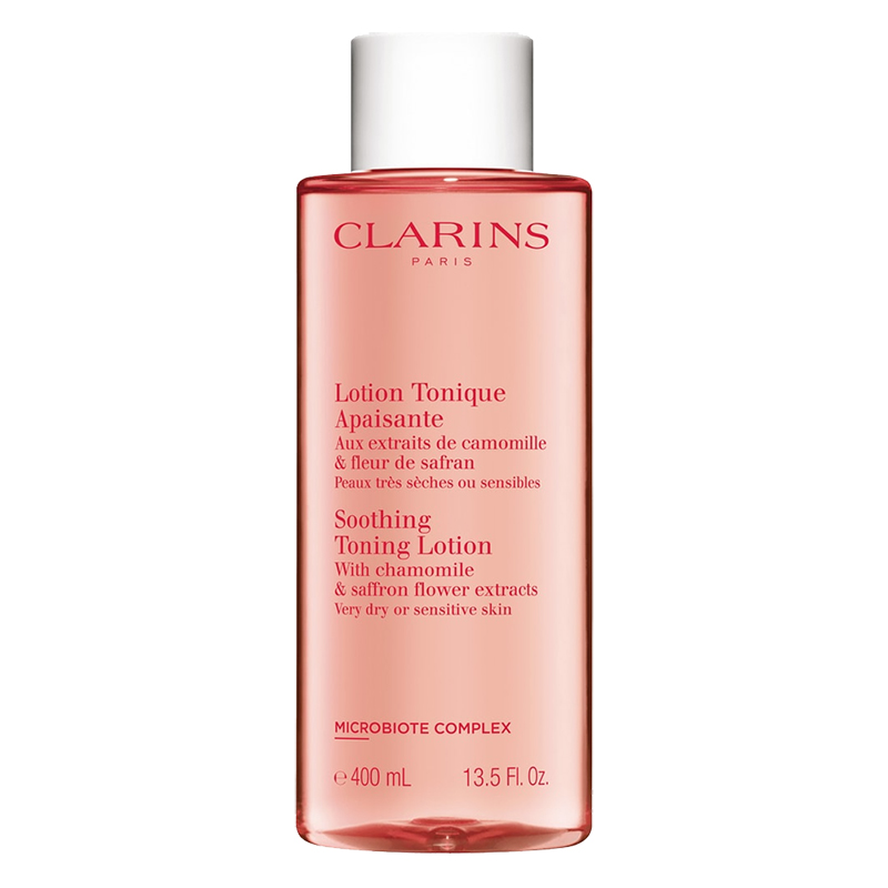clarins娇韵诗「小粉水」化妆水爽肤水200ml 抗敏新版橙水