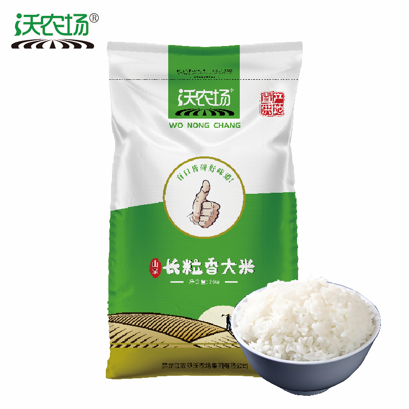 沃农场山泉长粒香大米25kg/袋