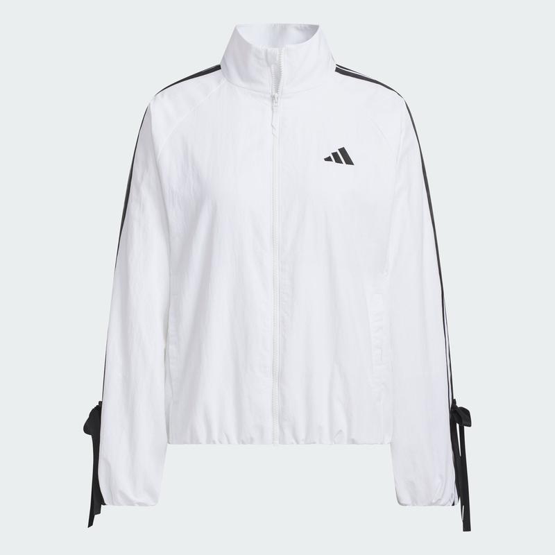 阿迪达斯(adidas)女运动夹克宽松防风透气时尚百搭女士休闲外套高清大图