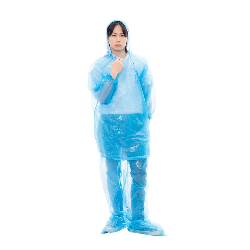 惠铁分体一次性雨衣雨裤套装 分体式 套高清大图