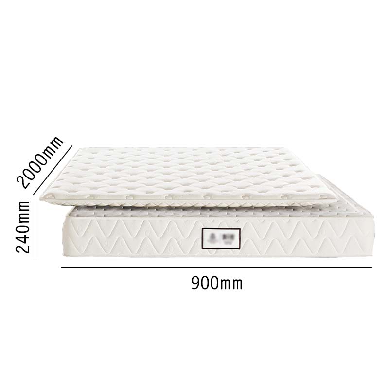 鑫升顺压缩卷包床垫席梦思独立弹簧天然乳胶超软折叠面可拆E2款/[天然乳胶3cm+独立布袋簧]厚约24cm高清大图