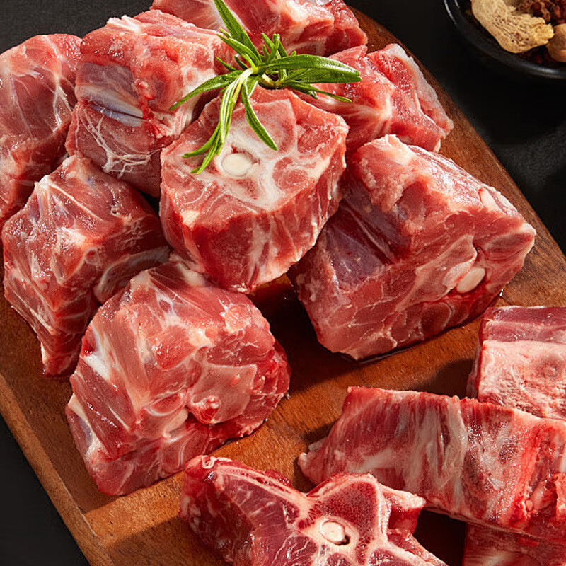 鲜飨 草原羊肉原切肉无添加 草原羊礼盒298型高清大图