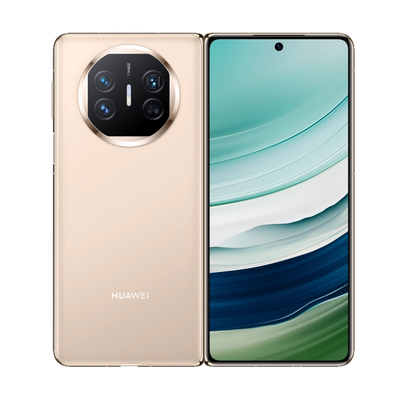 [24小时发货]华为(HUAWEI) MateX5 典藏版 16GB+1TB 羽砂金 新品旗舰手机 matex5