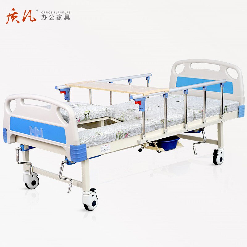 质凡医用护理床多功能抢救床医疗诊断床