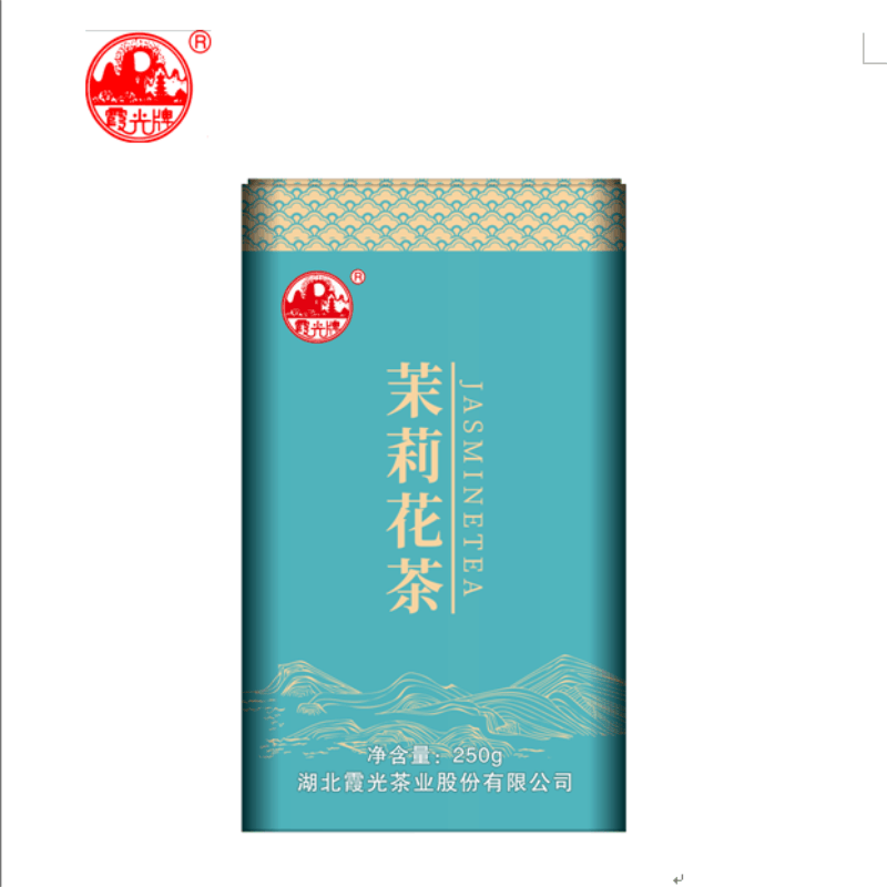 霞光牌 茉莉花茶250克罐装图片