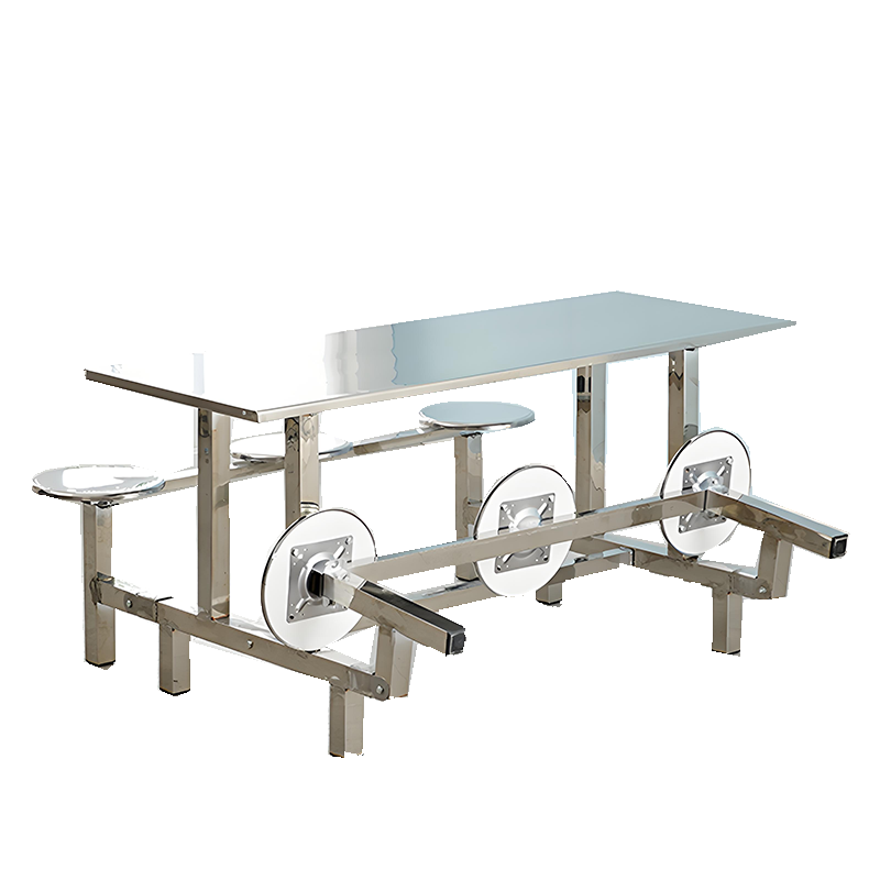 圣承启 折叠餐桌 6人张高清大图