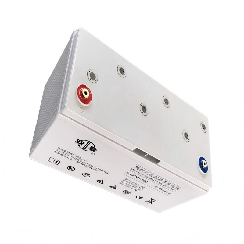 双登免维护胶体蓄电池6-GFMJ-100 含配件及安装高清大图