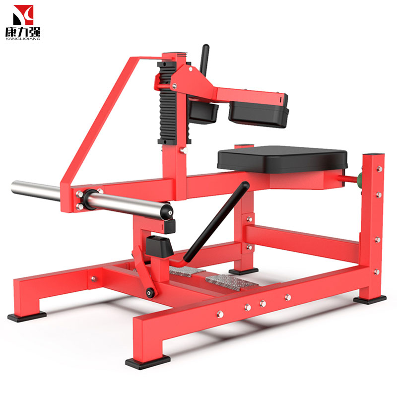 康力强商用悍马系列KLQ935坐式提小腿训练器健身房挂片式自由力量器械高清大图