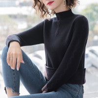 2024新款春秋装中年妈妈装中长款仿水貂绒春秋外套女中老年洋气外衣 196黑色 M