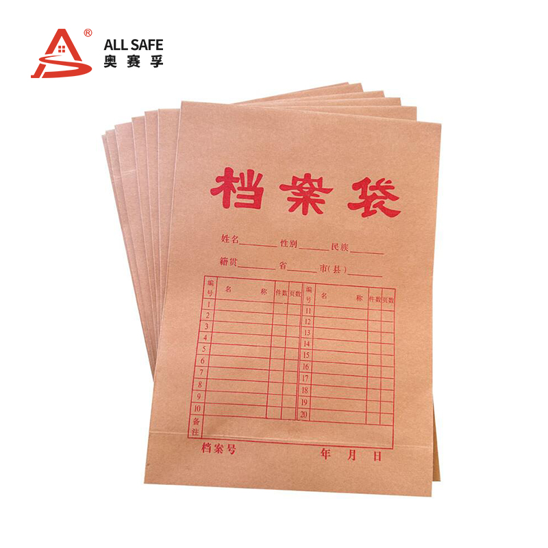 奥赛孚 ASF-DADNP40G 315*235*40mm 50个/包 档案袋(计价单位:包)牛皮纸色高清大图