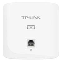 TP-LINK TL-AP1202I-PoE薄款 AC1200双频86型PoE供电面板式入墙式无线AP酒店宿舍无线接入点