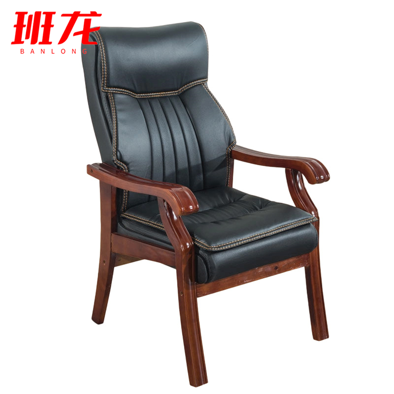 班龙扶手椅老板椅Y2把高清大图