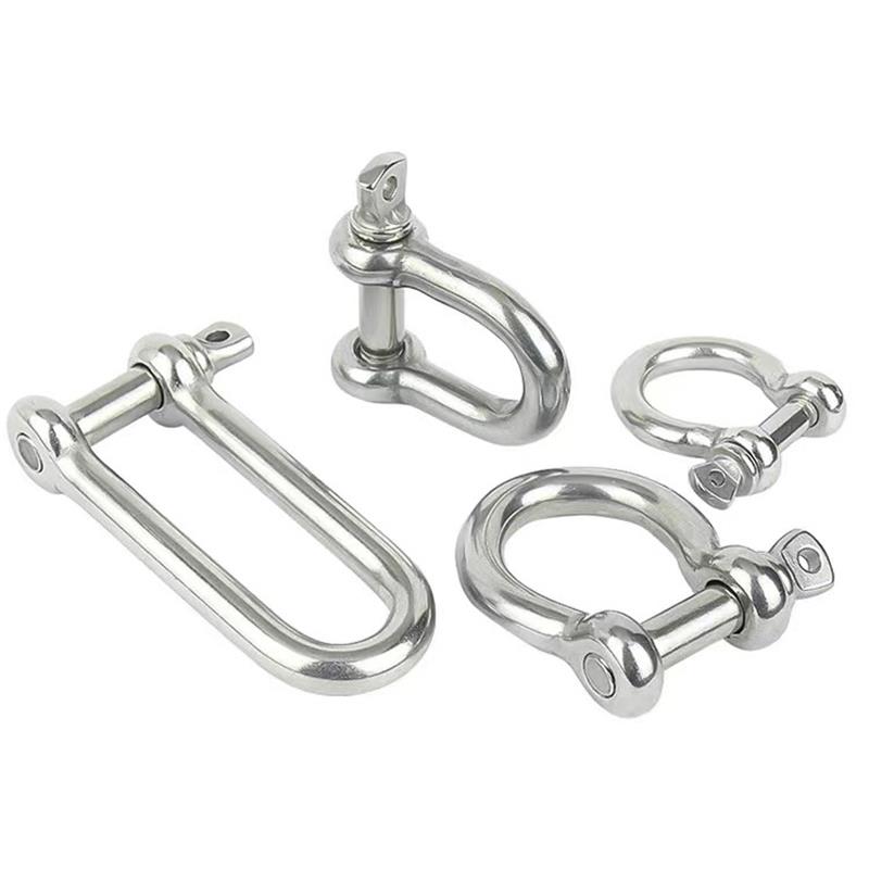 伟鹏双兴 不锈钢卸扣吊环锁扣 加长型M8 个高清大图