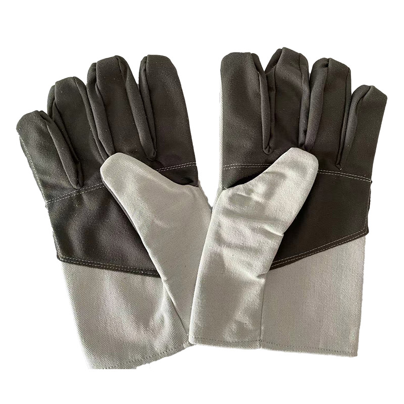 飞祥 高纤维五指帆布手套 均码 副高清大图