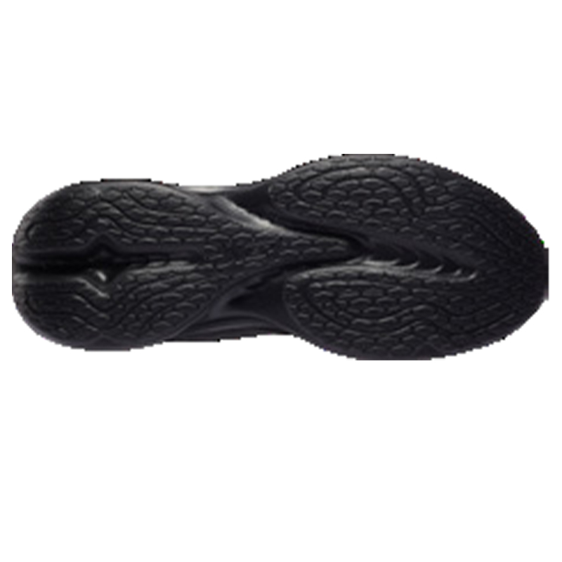 特步 男性跑步鞋黑色 977319119008/双高清大图