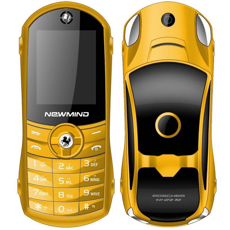 小汽车跑车手机移动直板电信老人男女儿童小学生个性卡通迷你手机