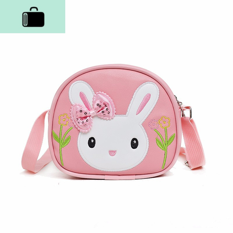 可爱女童新款卡通儿童小包包休闲时尚单肩包百搭小学生斜挎零钱包new