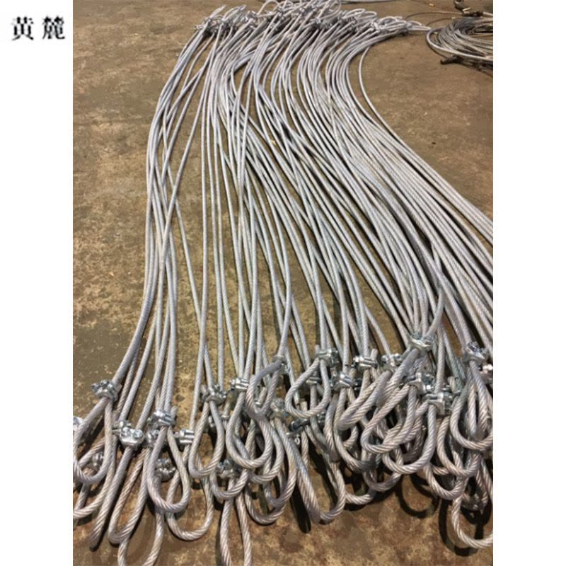 黄麓 热镀锌钢丝绳锁具 10mm*1.5m 根图片