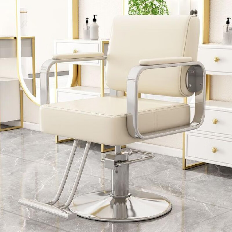 戴劲理发店专用椅子发廊高端美发烫染区升降座椅美发椅子黑武士网红高清大图