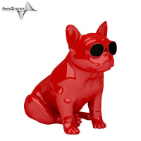 JARRE 斗牛犬无线蓝牙音响低音炮手机便携式音响音箱 AeroBullXS1 斗牛犬音音箱-亮面红