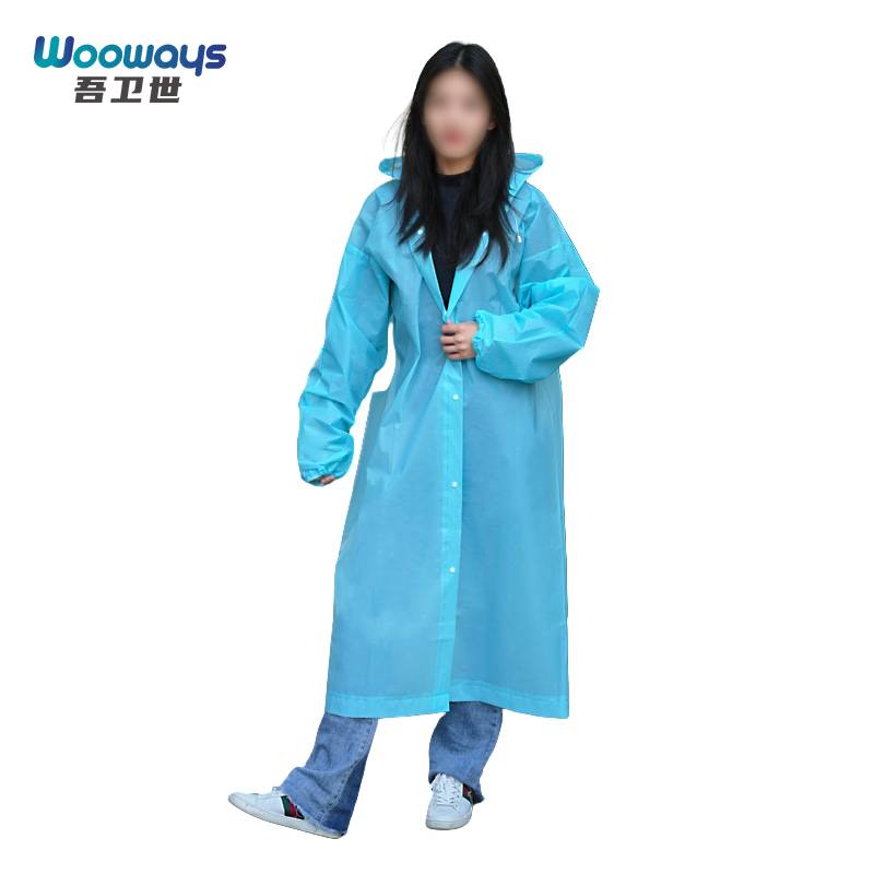 吾卫世 EVA 一次性雨衣 束口 140g/件高清大图