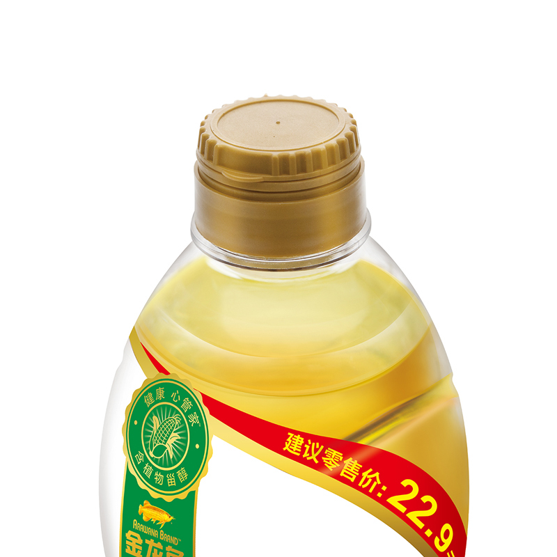 金龙鱼金滴零反式脂肪玉米油900ml