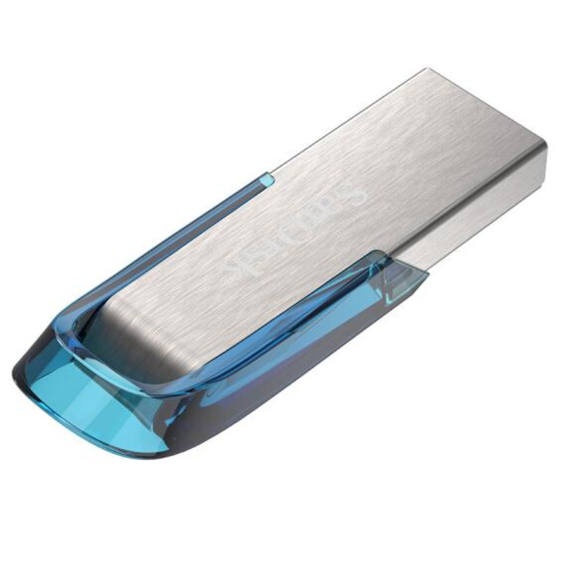 闪迪(SanDisk)酷铄 USB3.0 金属U盘 CZ73 64GB 蓝色 内含安全加密软件