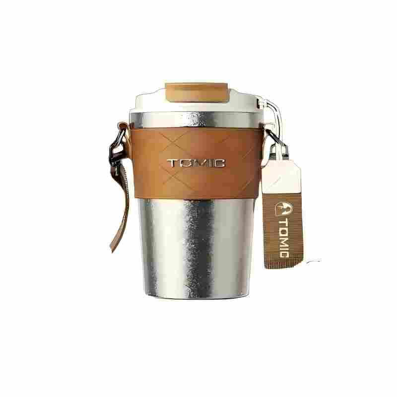 特美刻(TOMIC) TW60187Ti22 纯钛保温杯便携户外咖啡杯车载水杯办公杯子伴手礼男女七夕礼物 520ML