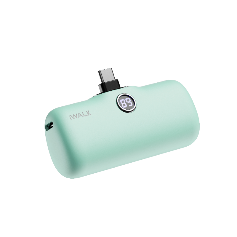 爱沃可/iWALK DBL5000PC18W快充口袋宝5代 绿色