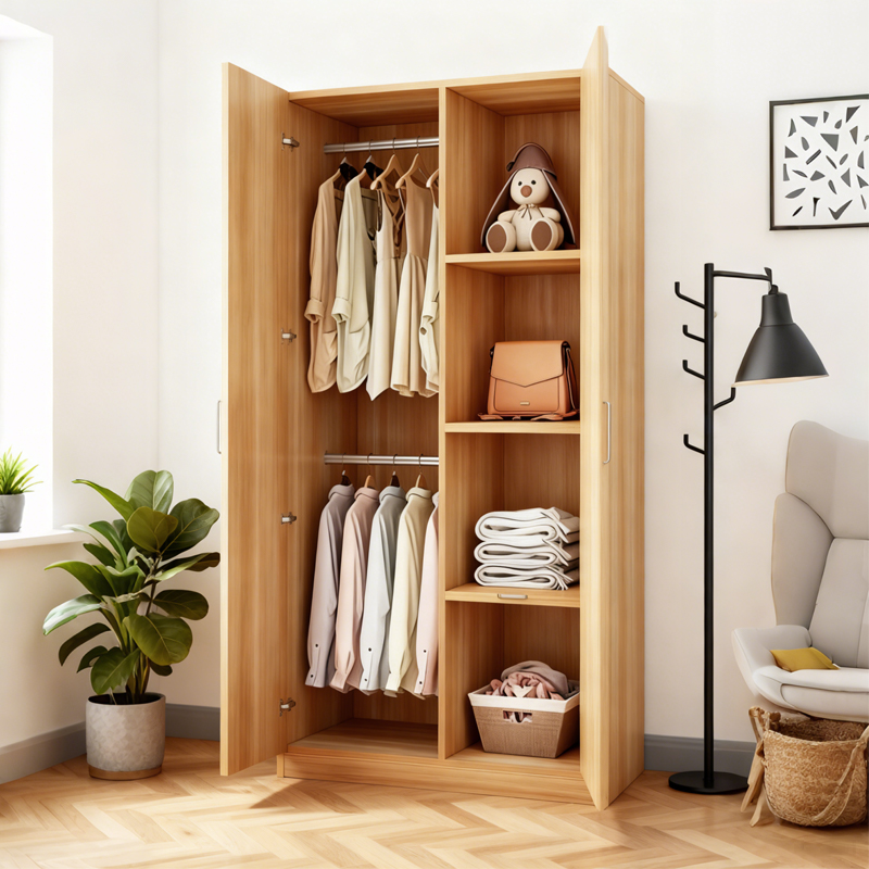 诚亿宏 二门衣柜 800*500*1800/C108高清大图